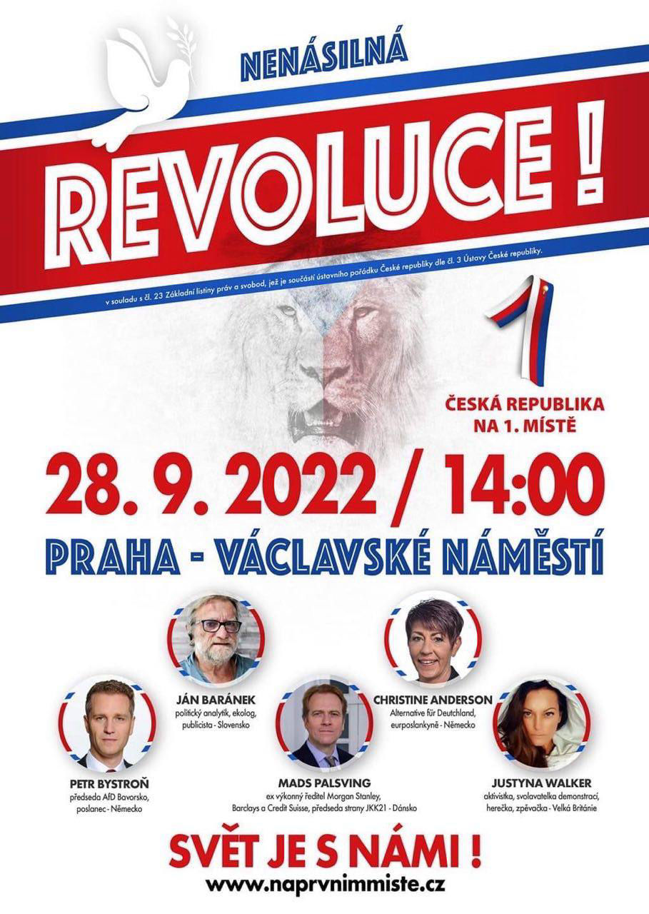 Prague Demo 28. sep. 2022 af Mads Palsvig
